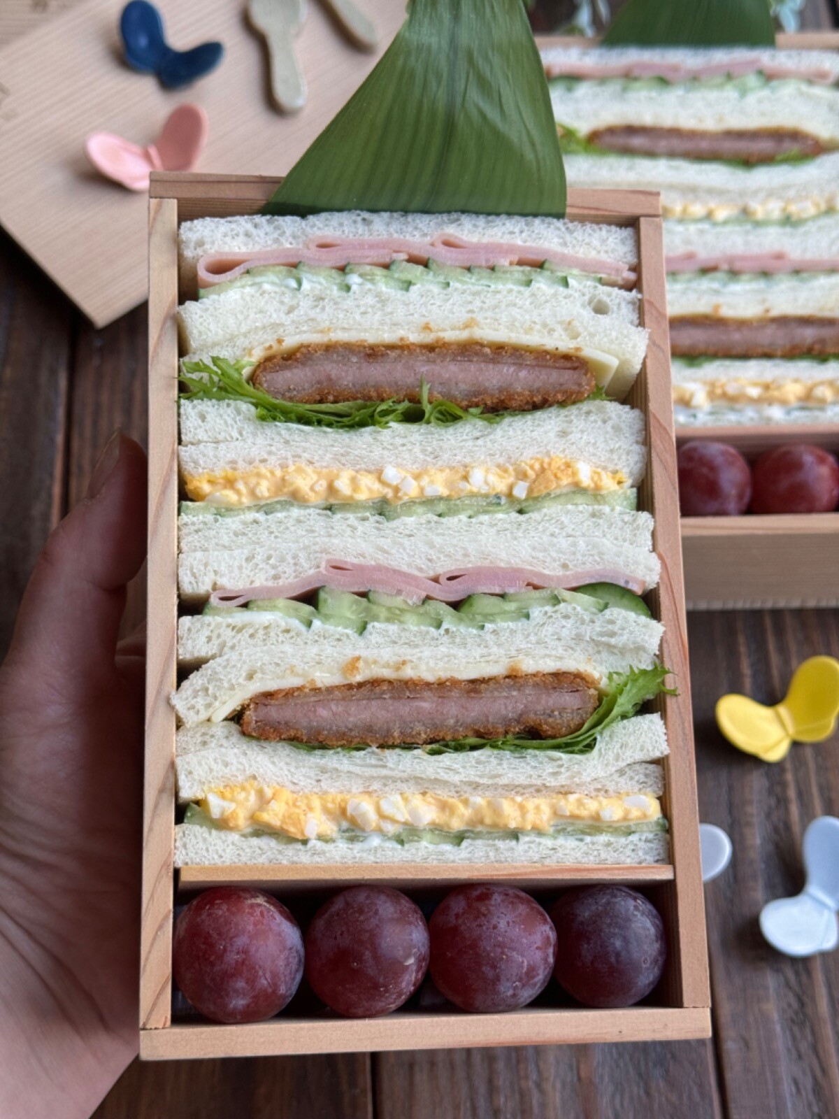 サンドイッチ弁当