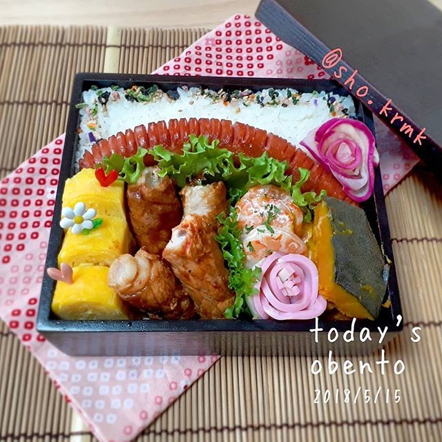 スティックポークチャップ弁当🍱