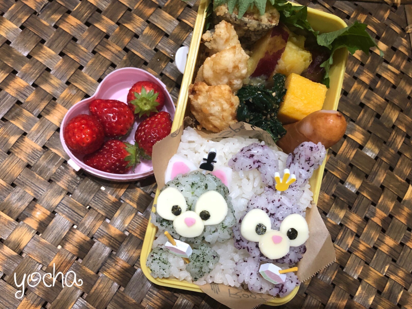ジェラトーニ＆ステラルーひな祭り弁当