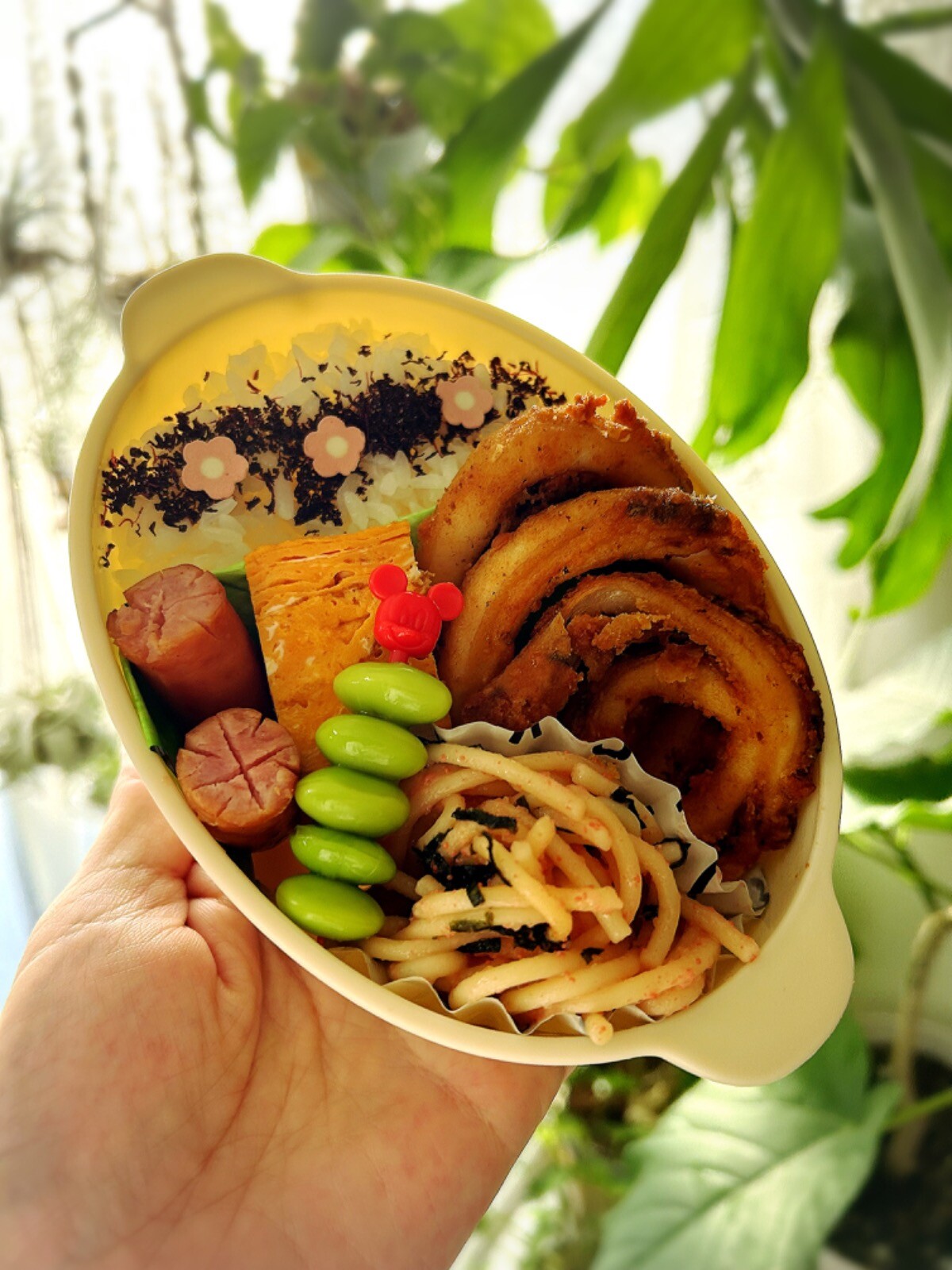 イカリングフライ弁当