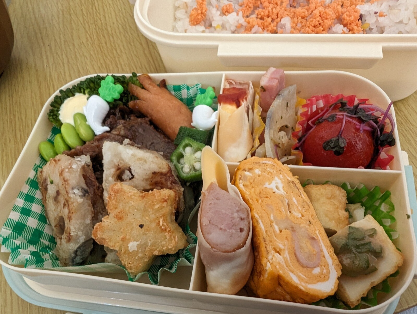 焼き肉＆れんこん挟み焼き弁当