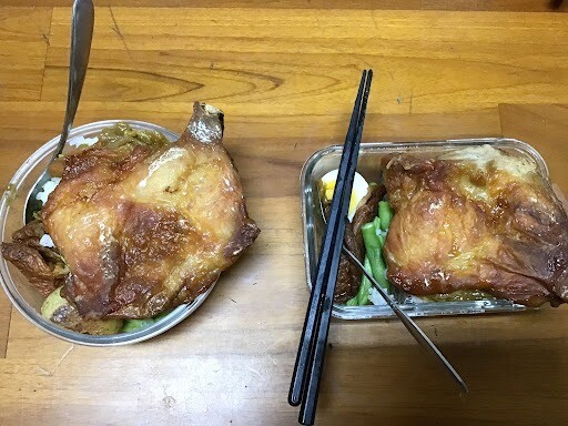 咖哩雞腿便當