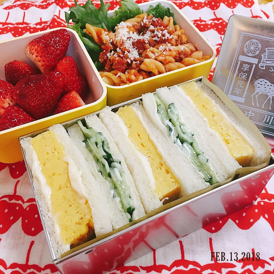 玉子焼きサンドイッチ弁当