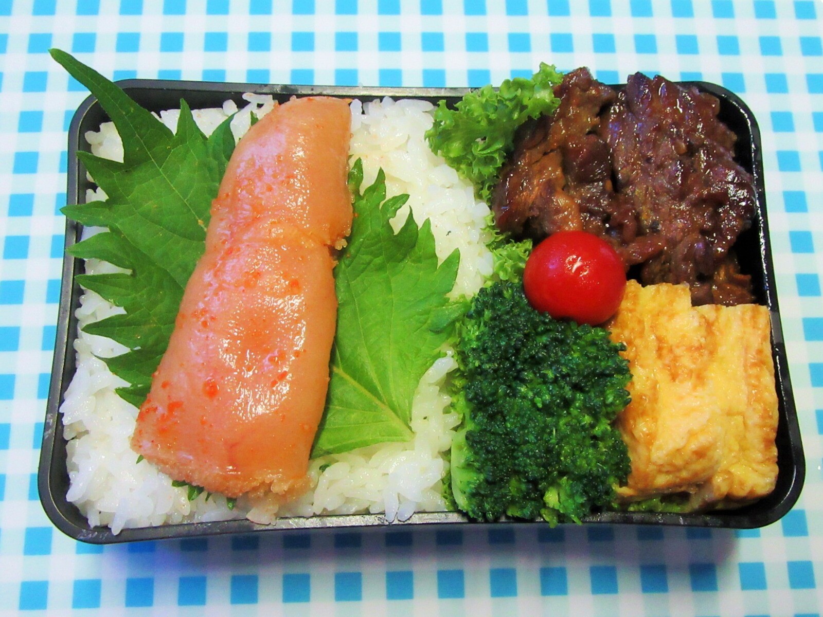 明太子のっけ弁当