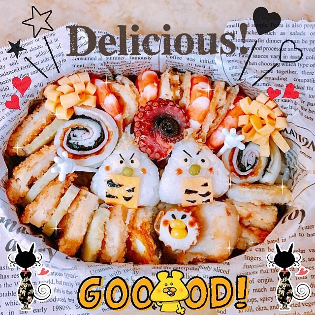 プンプン鬼ぎり👹お弁当