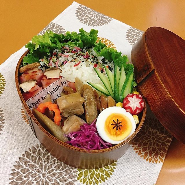 🌿鶏ごぼう弁当🌿
