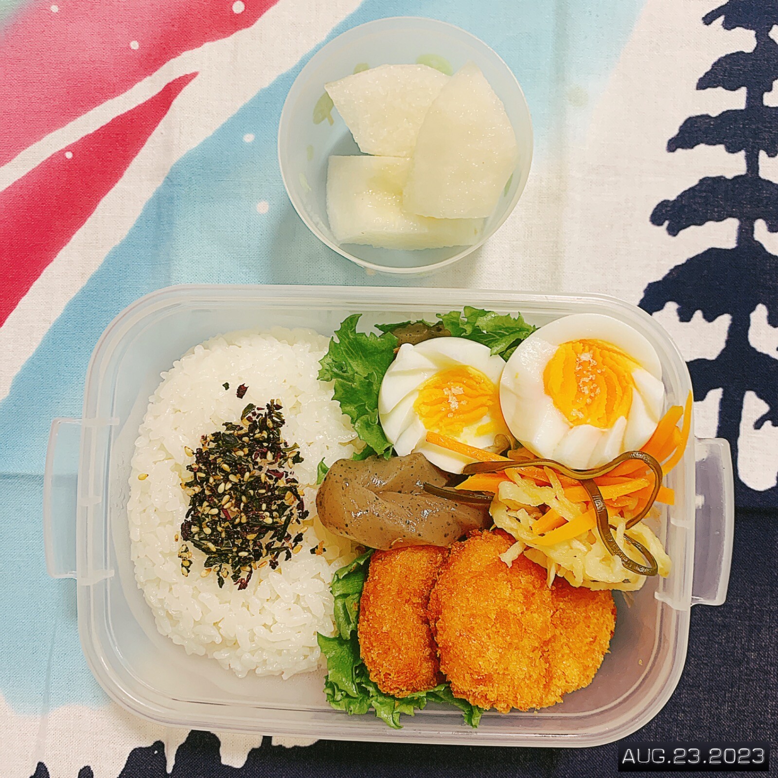 今日のお弁当