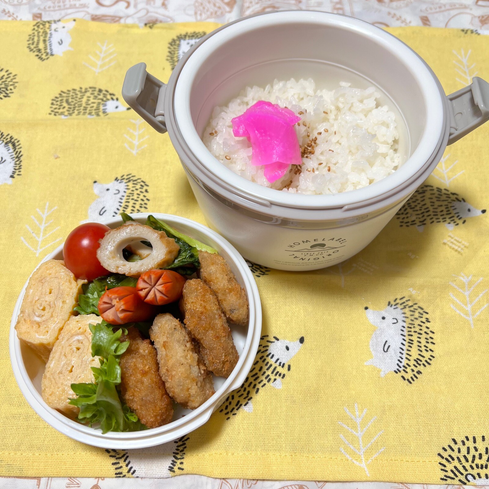 梅しそかつ弁当