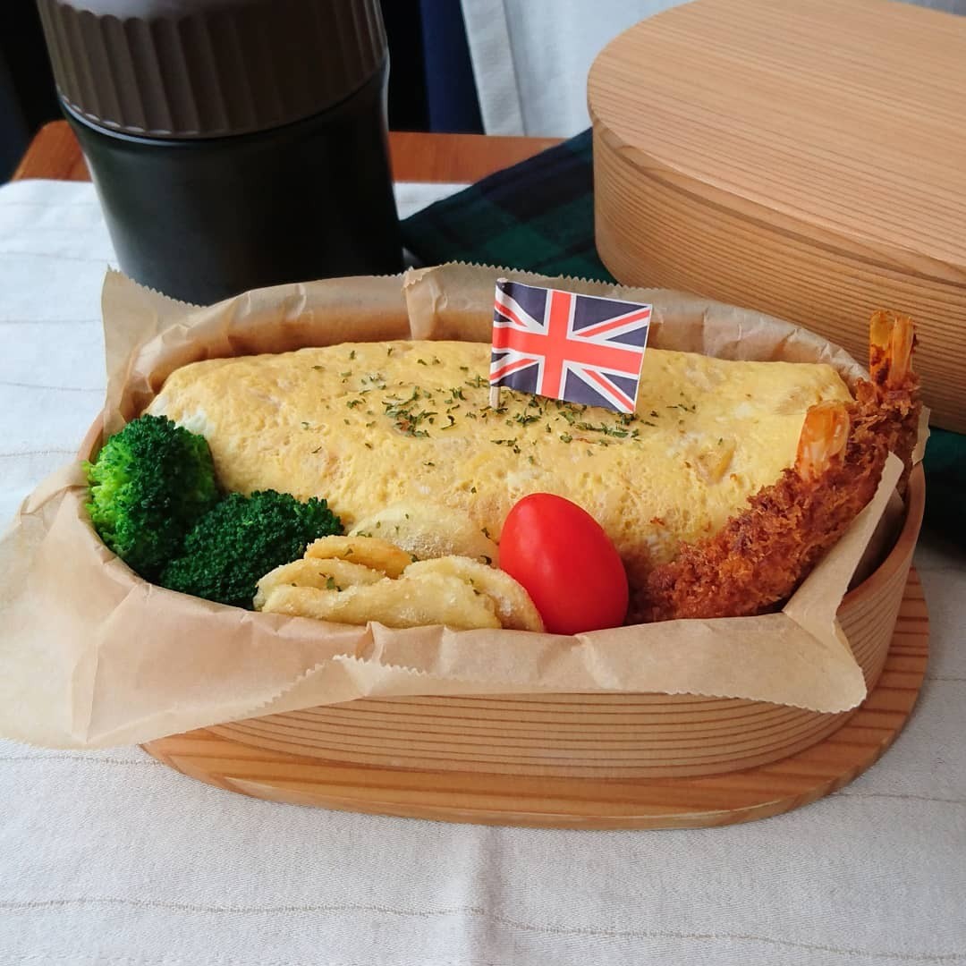 ハッシュドビーフオムライスのお弁当
