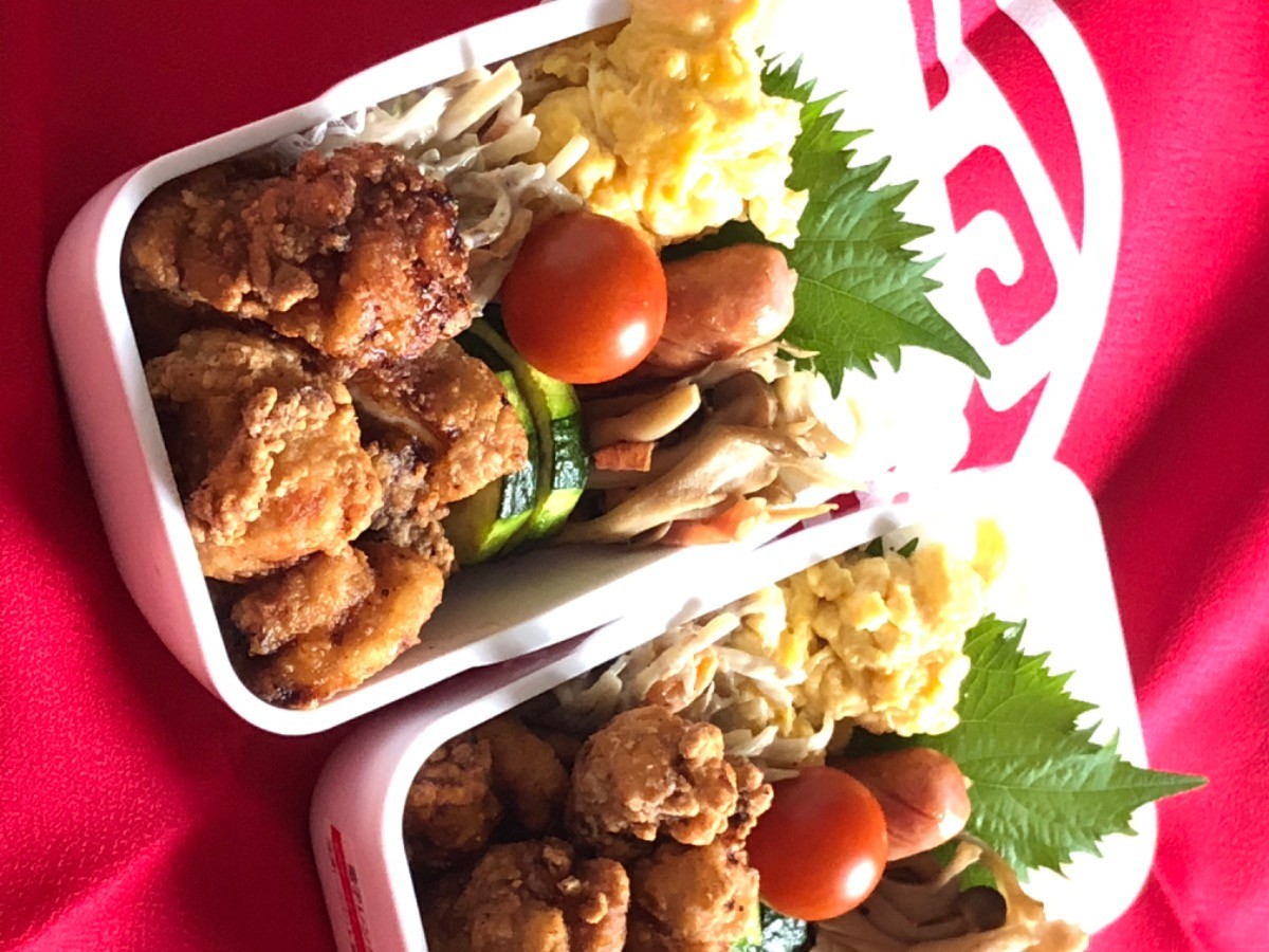 娘弁当  から揚げ弁当