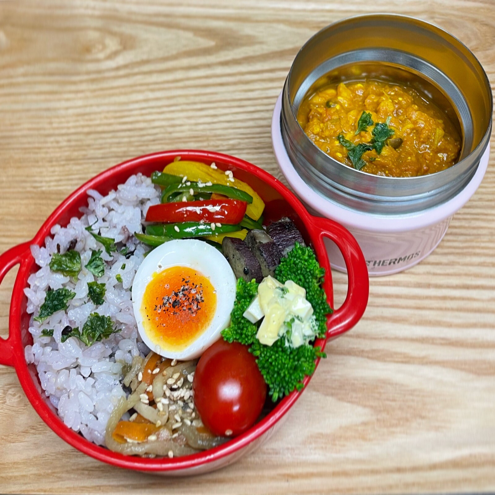 大豆ミートキーマカレー