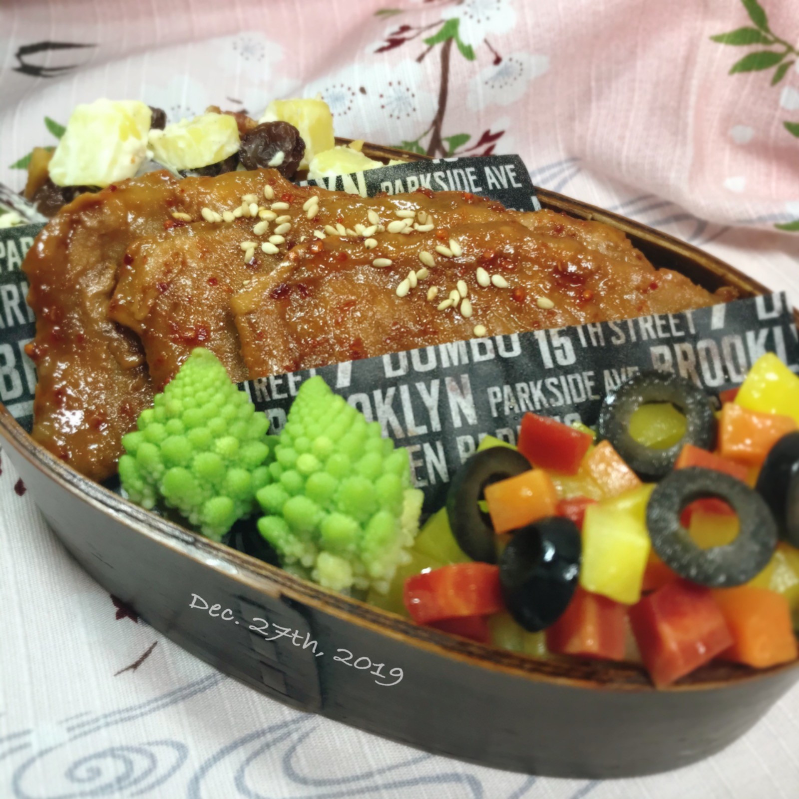 クリスマス残り物弁当その2