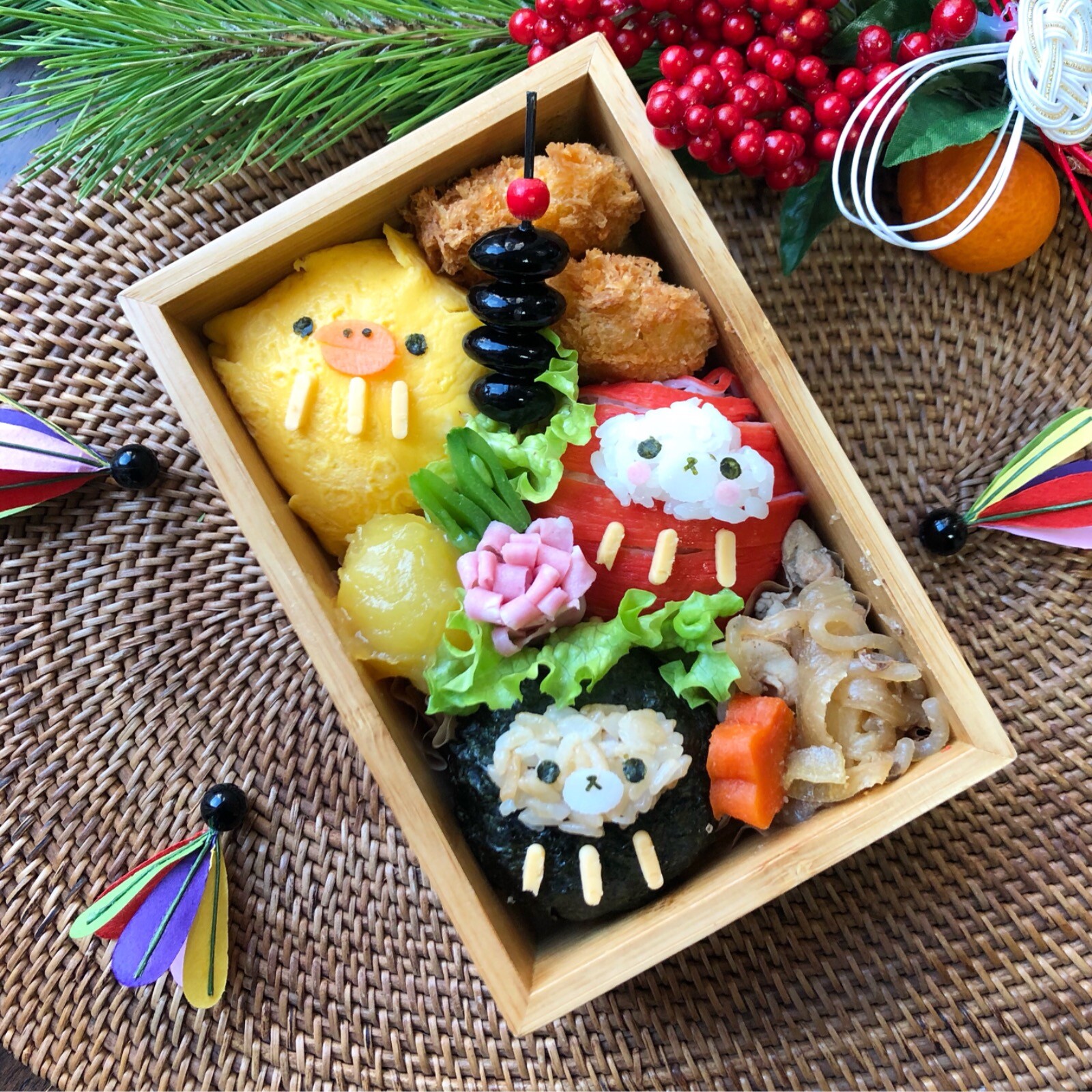 合格祈願弁♡