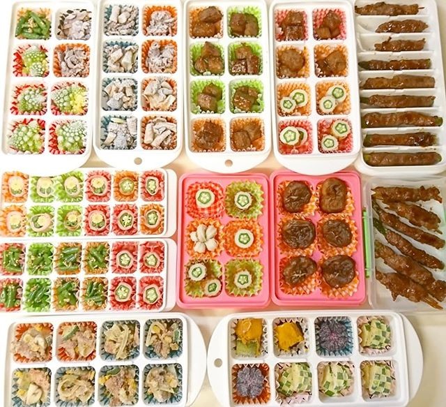 作り置きおかず(冷凍保存)