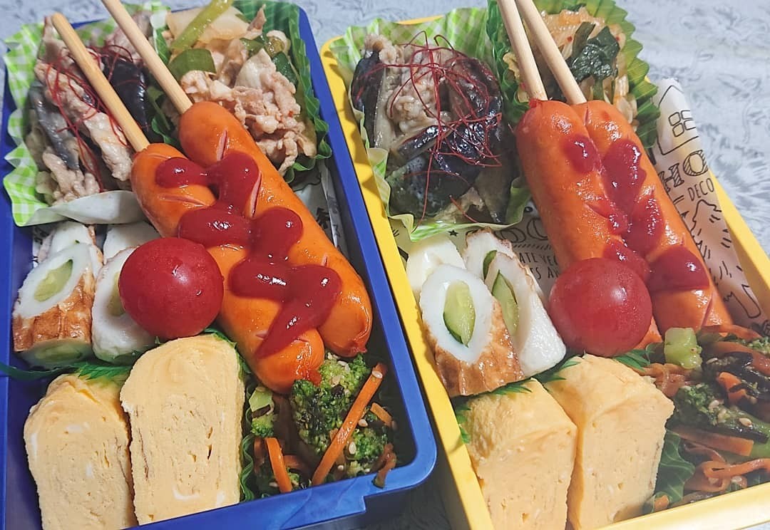 ナス🍆のピリ辛味噌炒め弁当