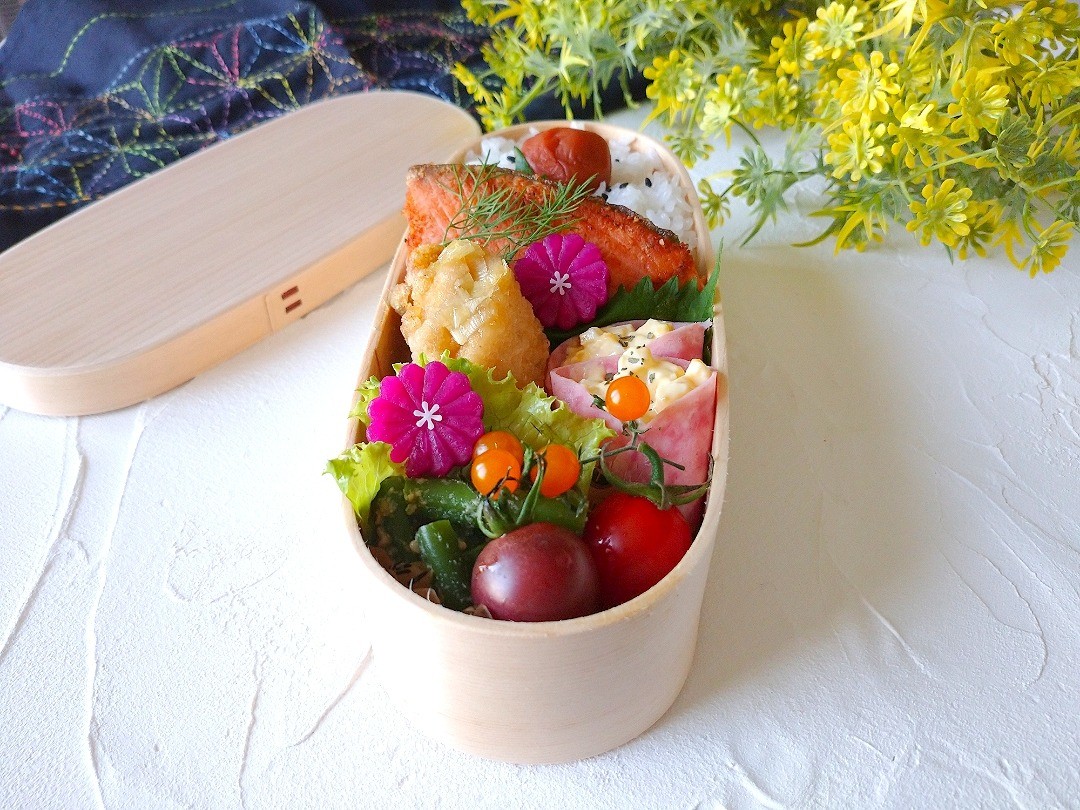 鮭のムニエル弁当