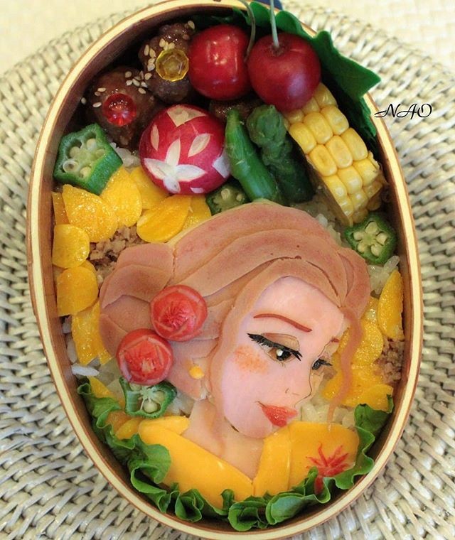 ベルのお弁当　浴衣バージョン
