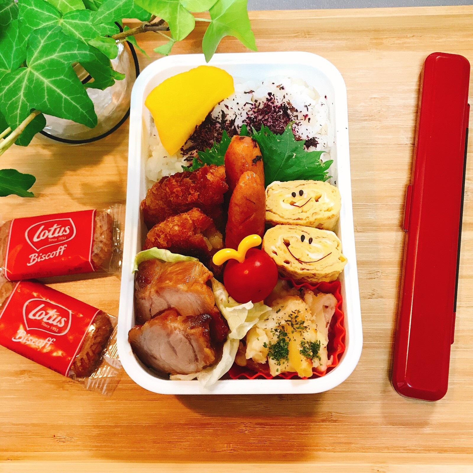 旦那様のお弁当💕コロッケグラタン弁当