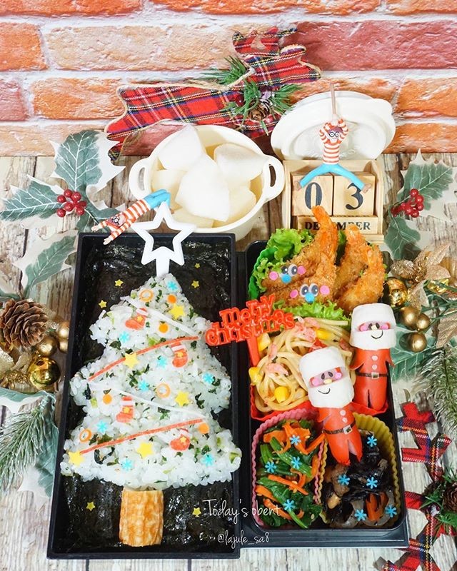 :*･ﾟⅩ’masツリー.｡.:*･ﾟぉ弁当
