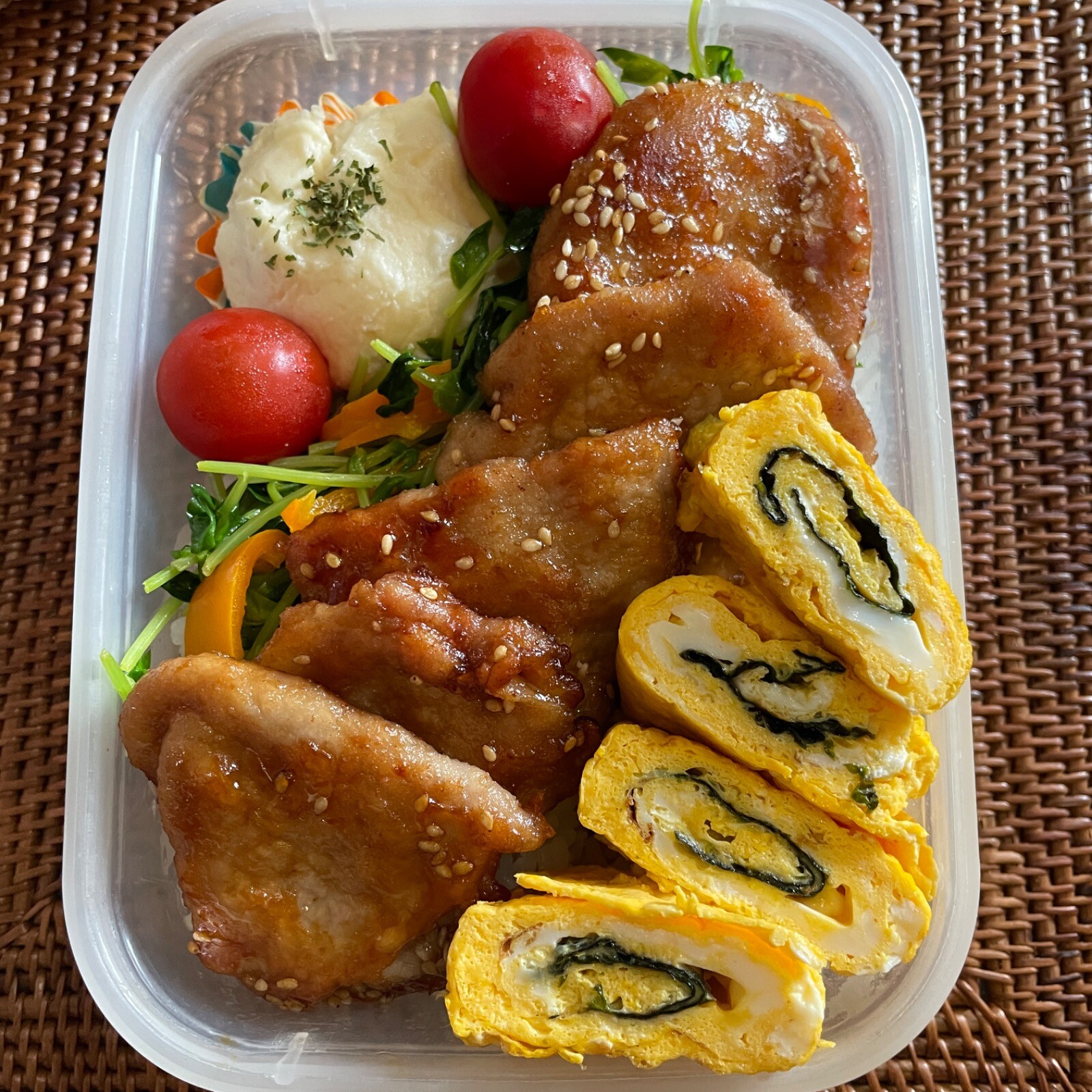 生姜焼き弁当