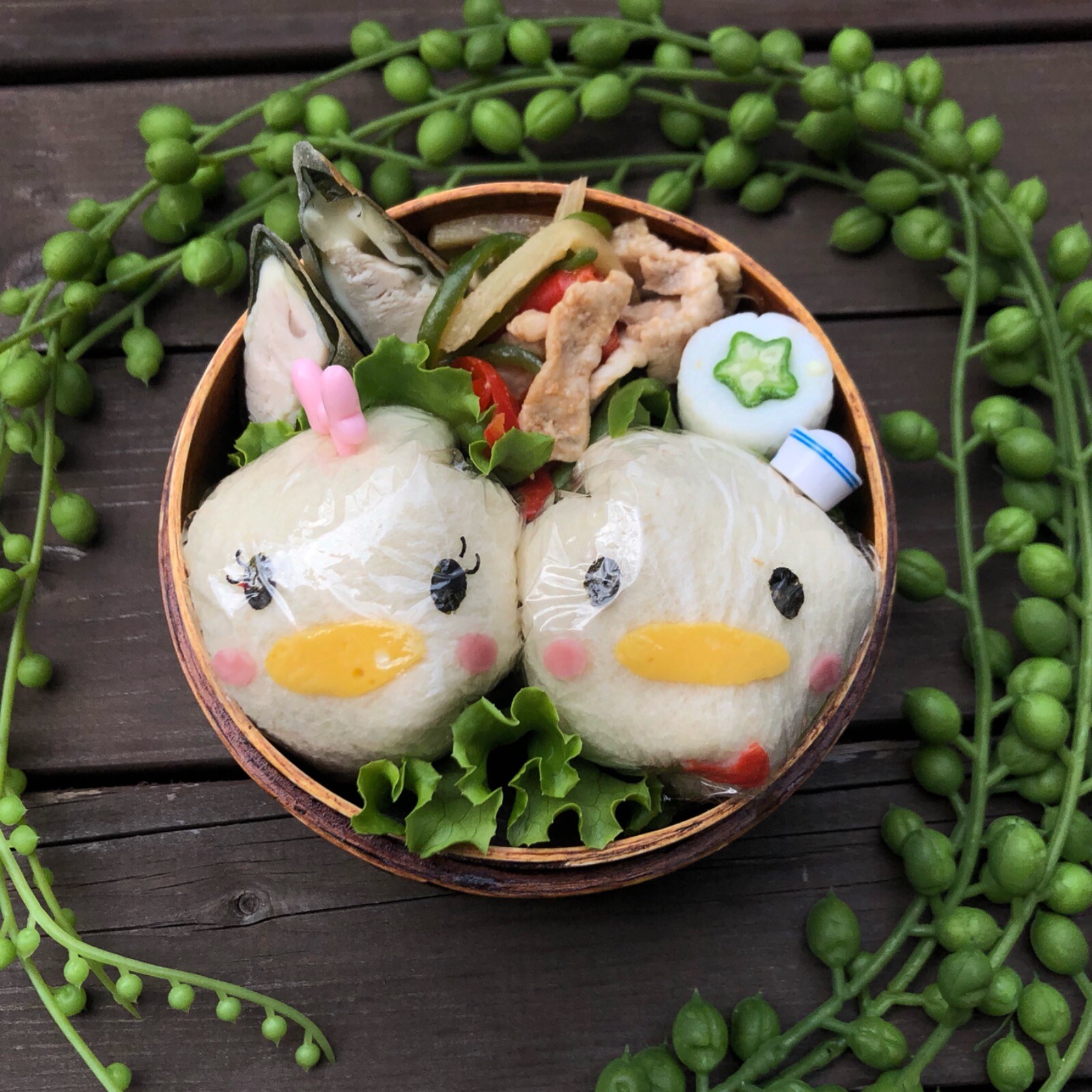 ディズニーキャラ弁♡