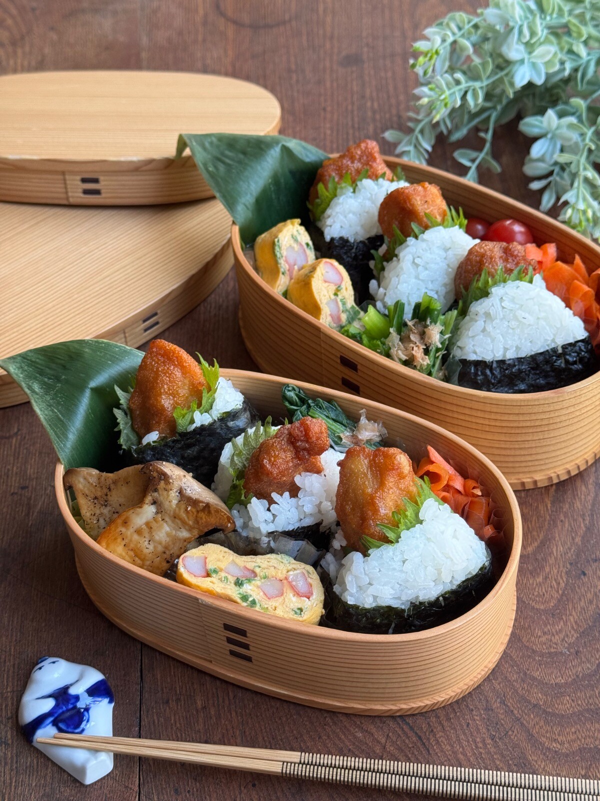 唐揚げおにぎり弁当