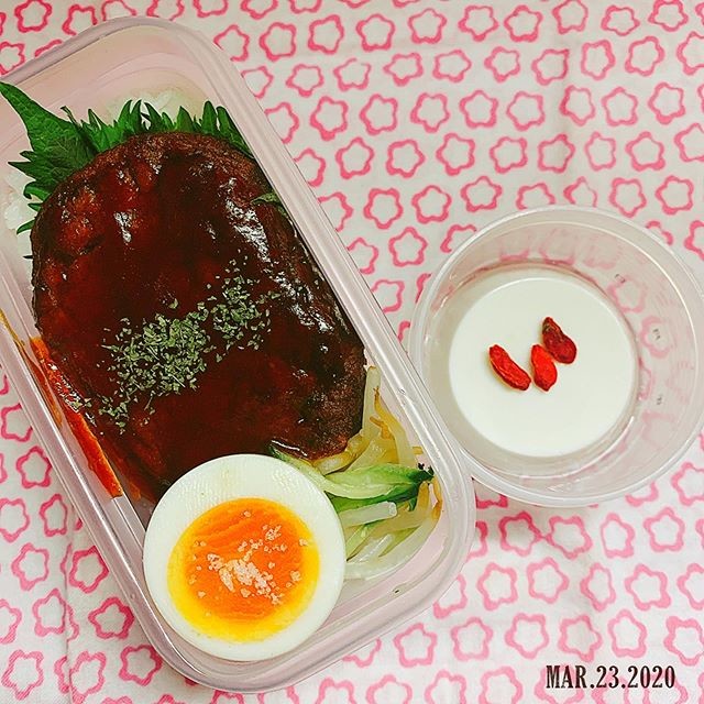 今日のタッパー弁
