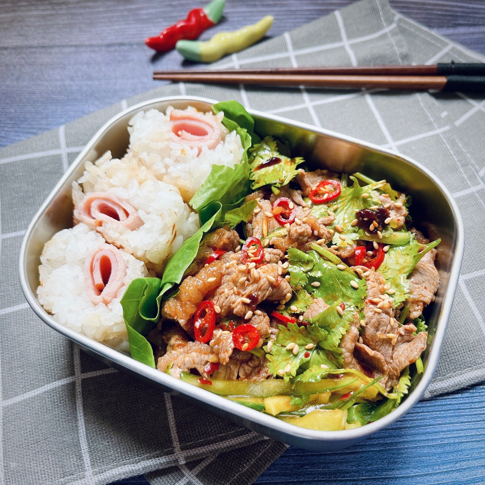 香菜拌牛肉