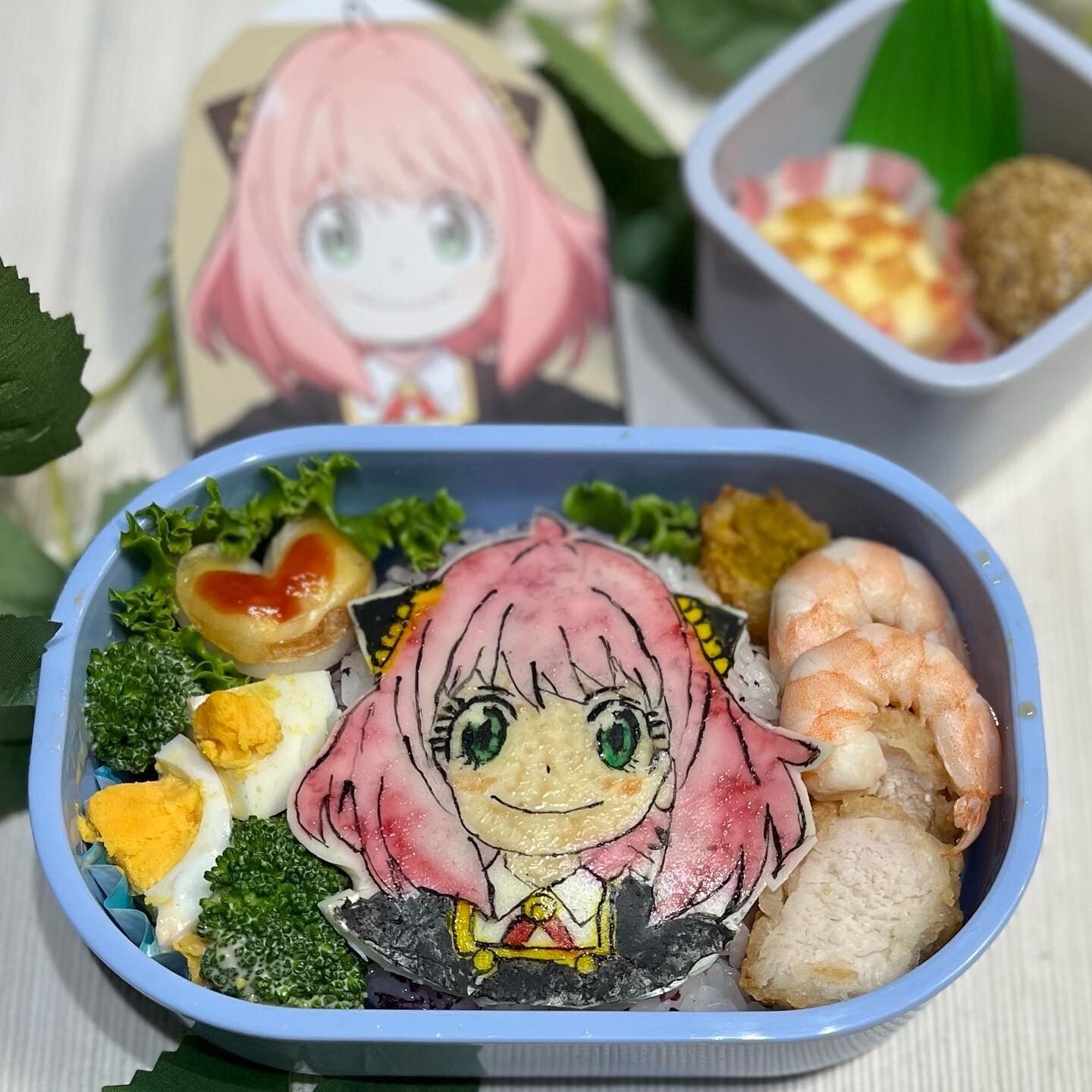 SPY FAMIRYアーニャ風オブアート弁当
