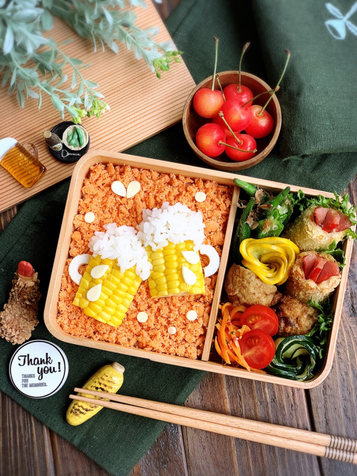 もろこしdeビール父の日弁当
