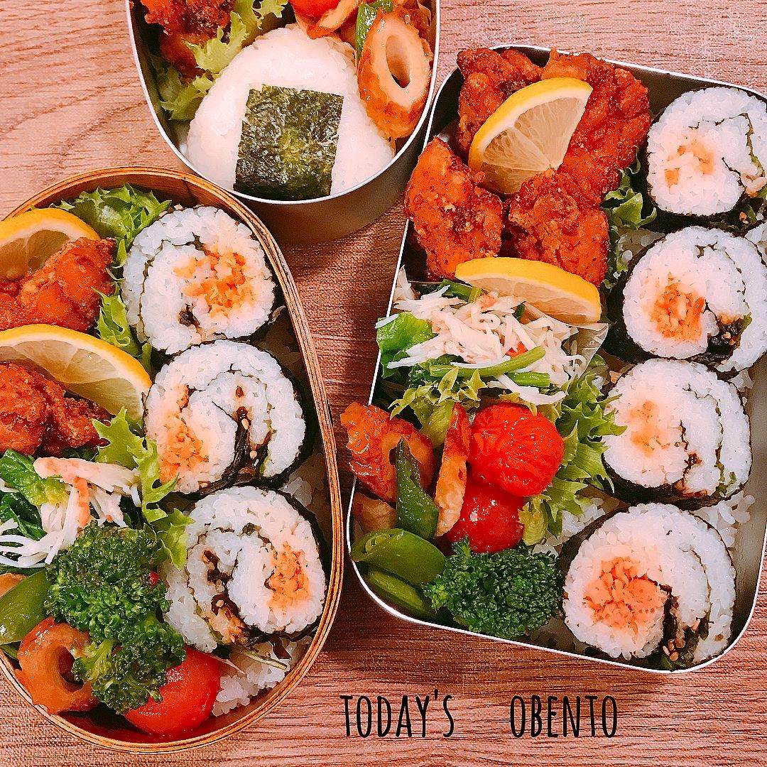 恵方巻き風おにぎり弁当
