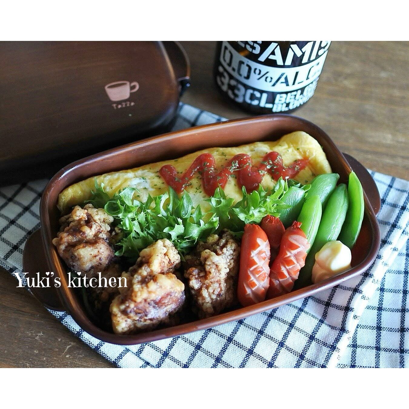 オムライスのお弁当♡