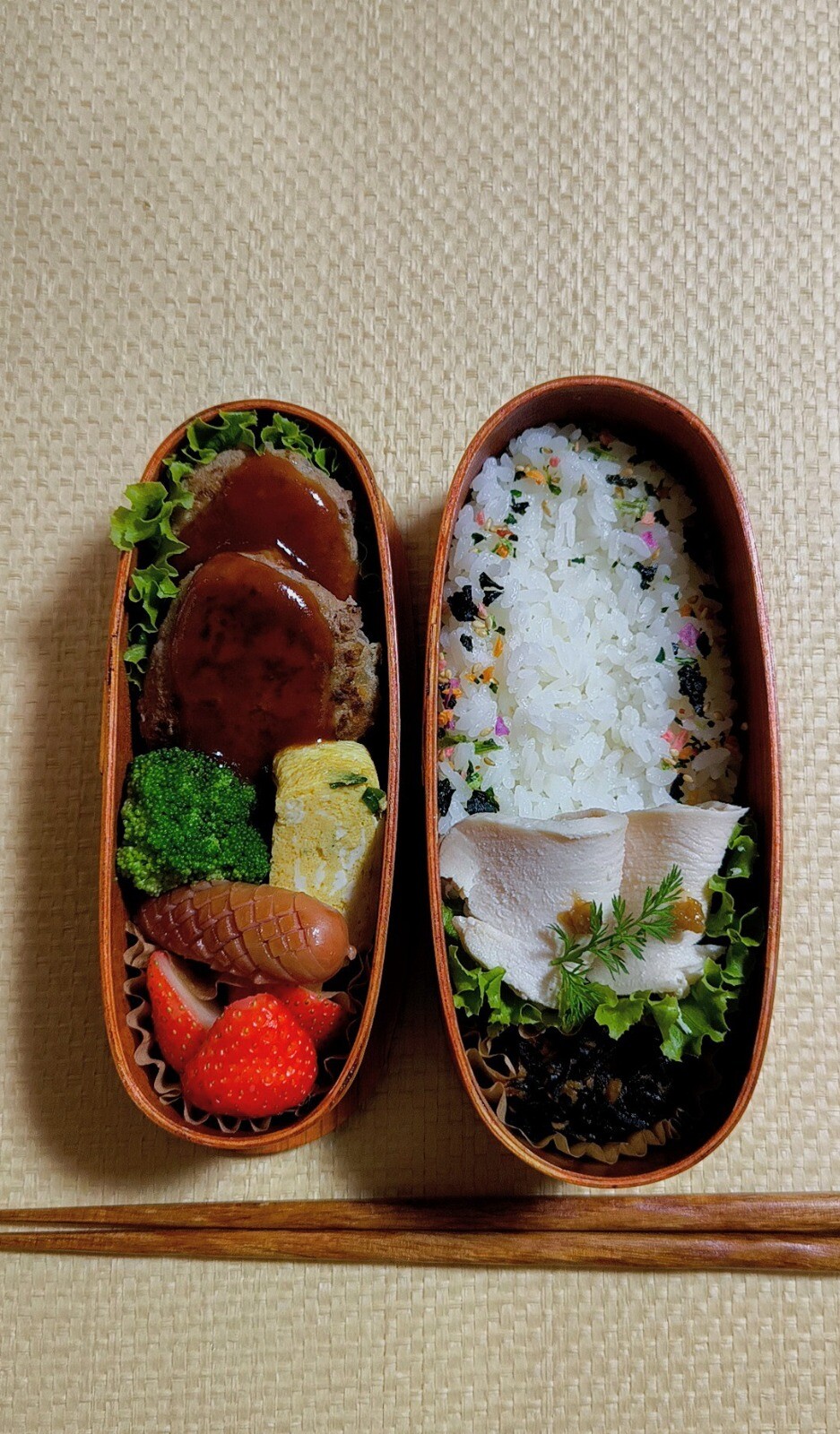 ハンバーグ弁当