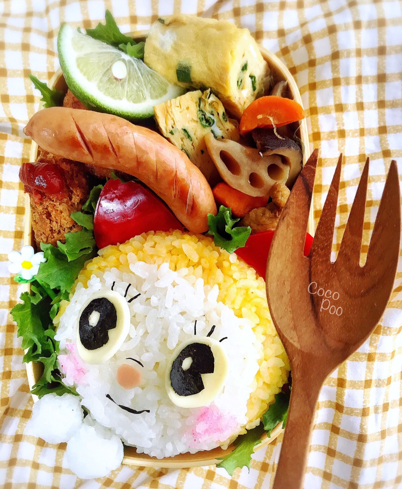 ドラミちゃん弁当