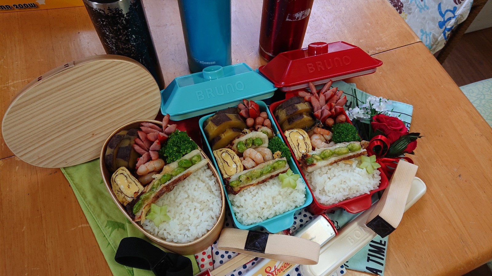 さつまいもの甘辛煮弁当