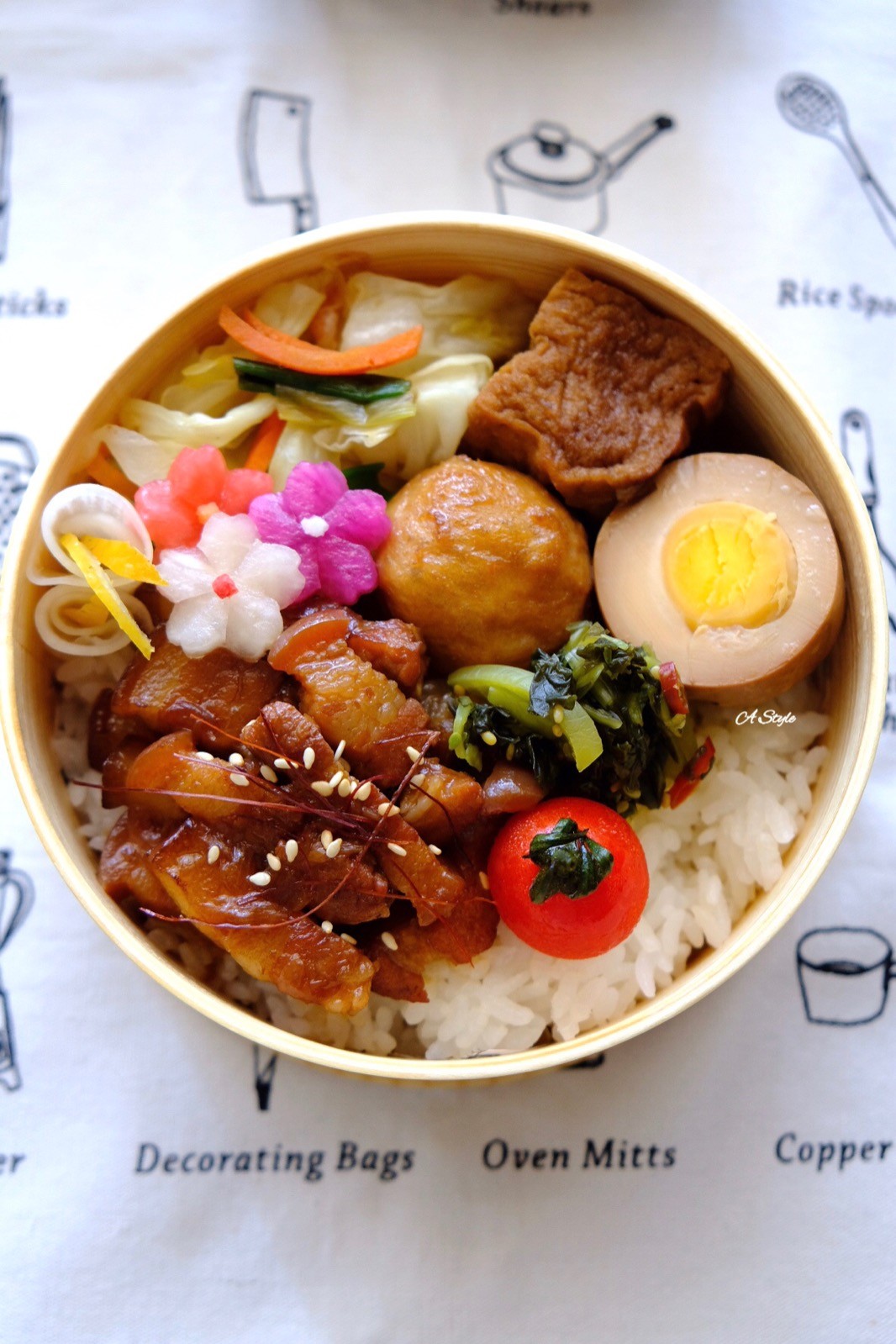 ルーロー飯弁当