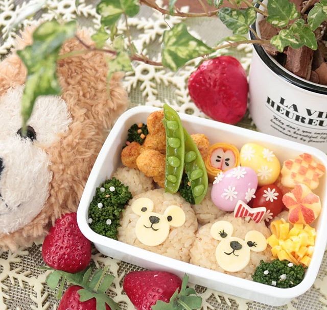 ダッフィーシェリーメイ弁当