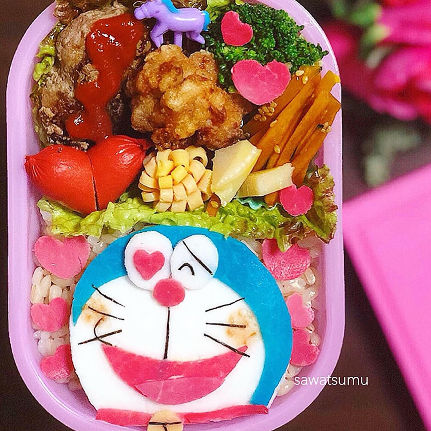 ドラえもんお弁当♡