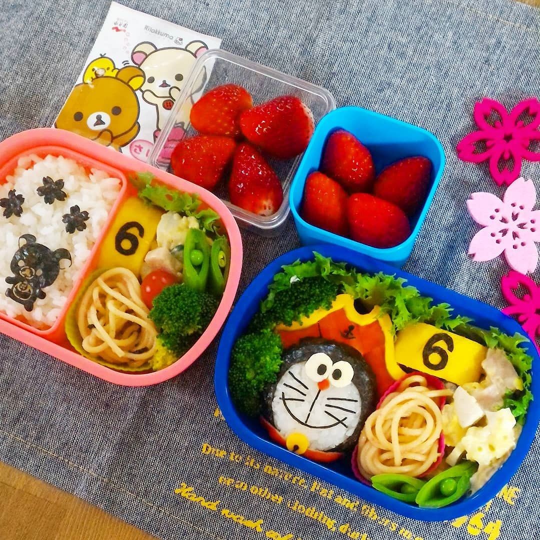 ドラえもん宝島バージョンのお誕生日弁当