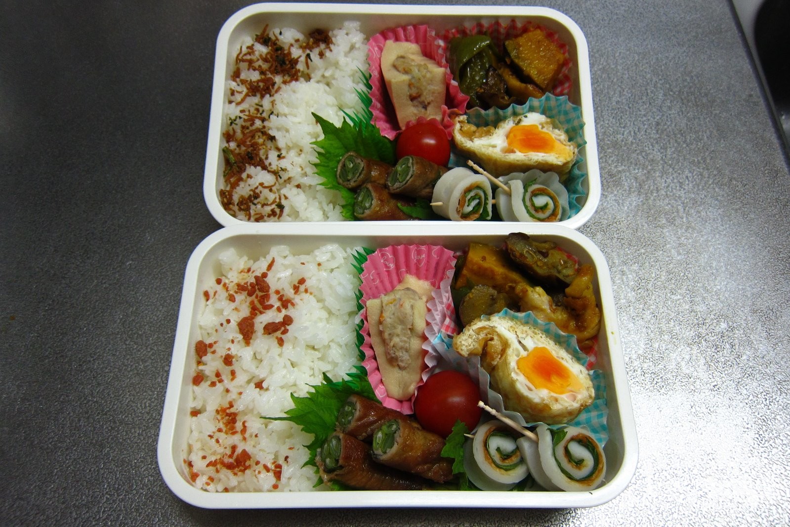 ２人分のお弁当