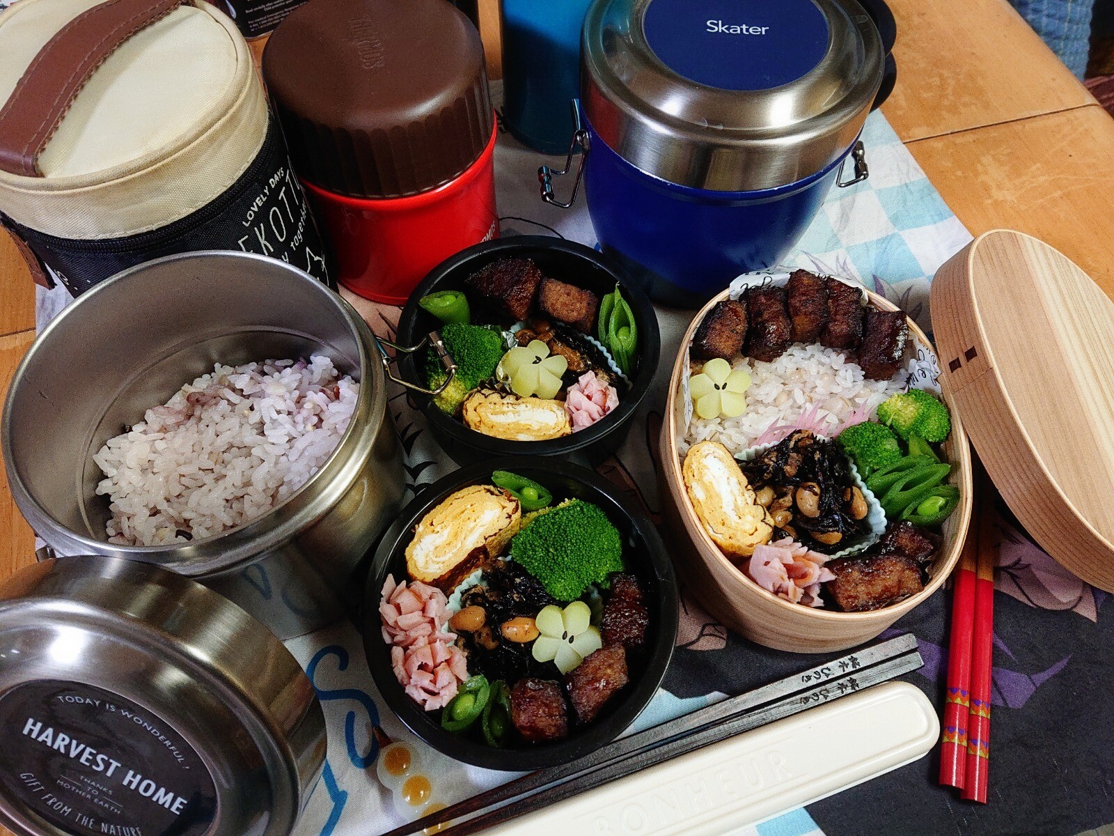 サイコロステーキ弁当