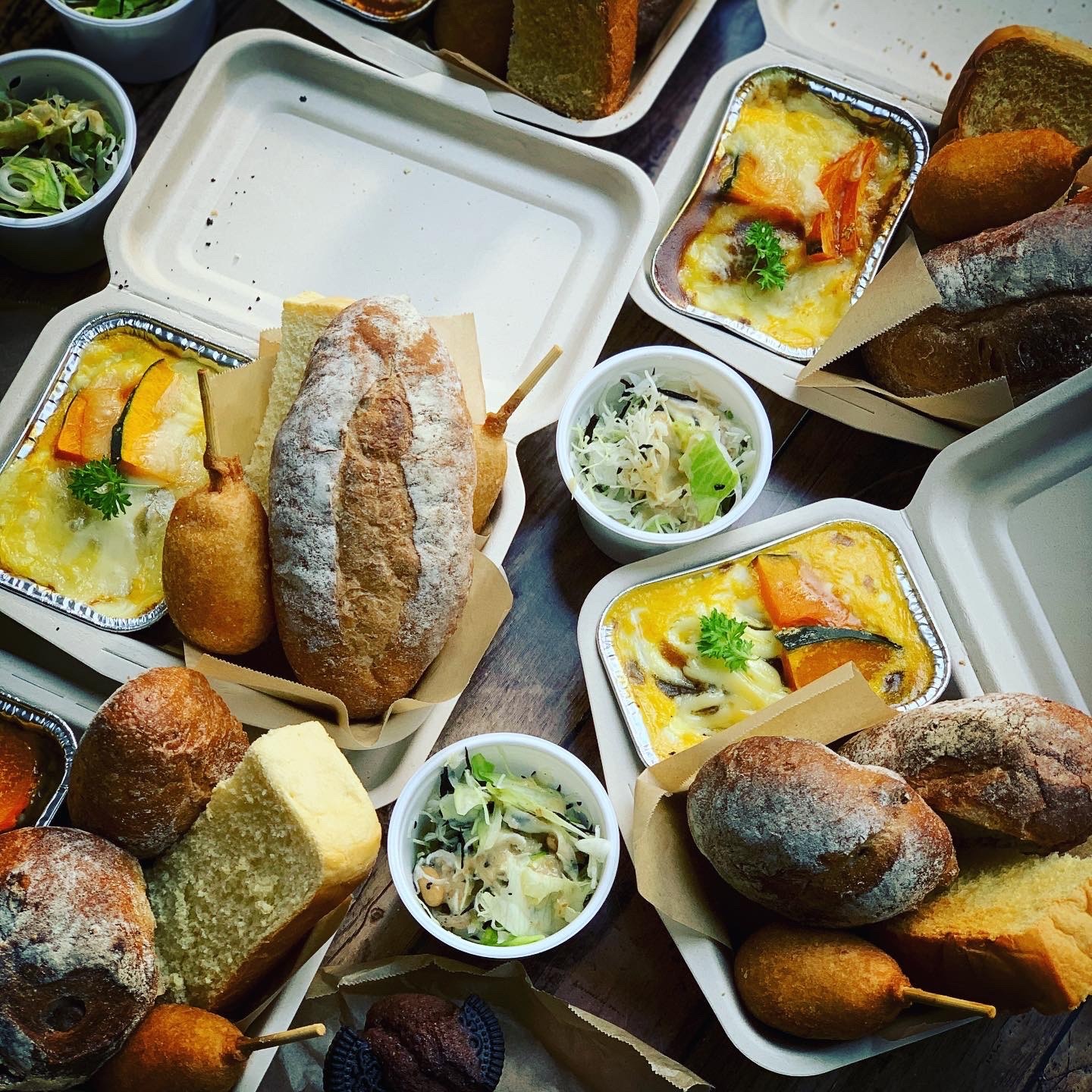 パン弁当