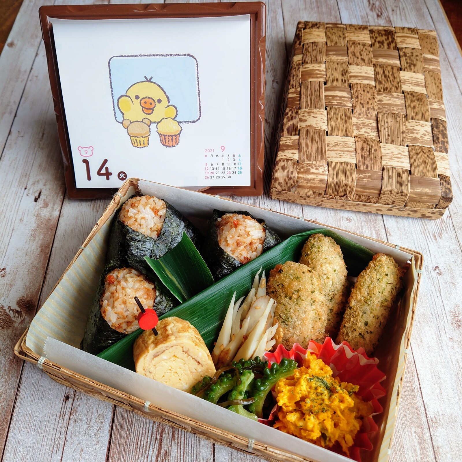 本日の旦那さん弁当♪