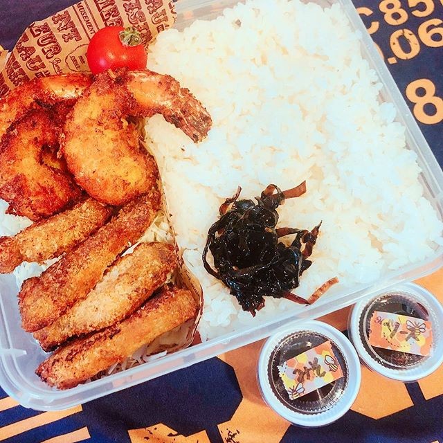 エビフライヒレカツ弁当
