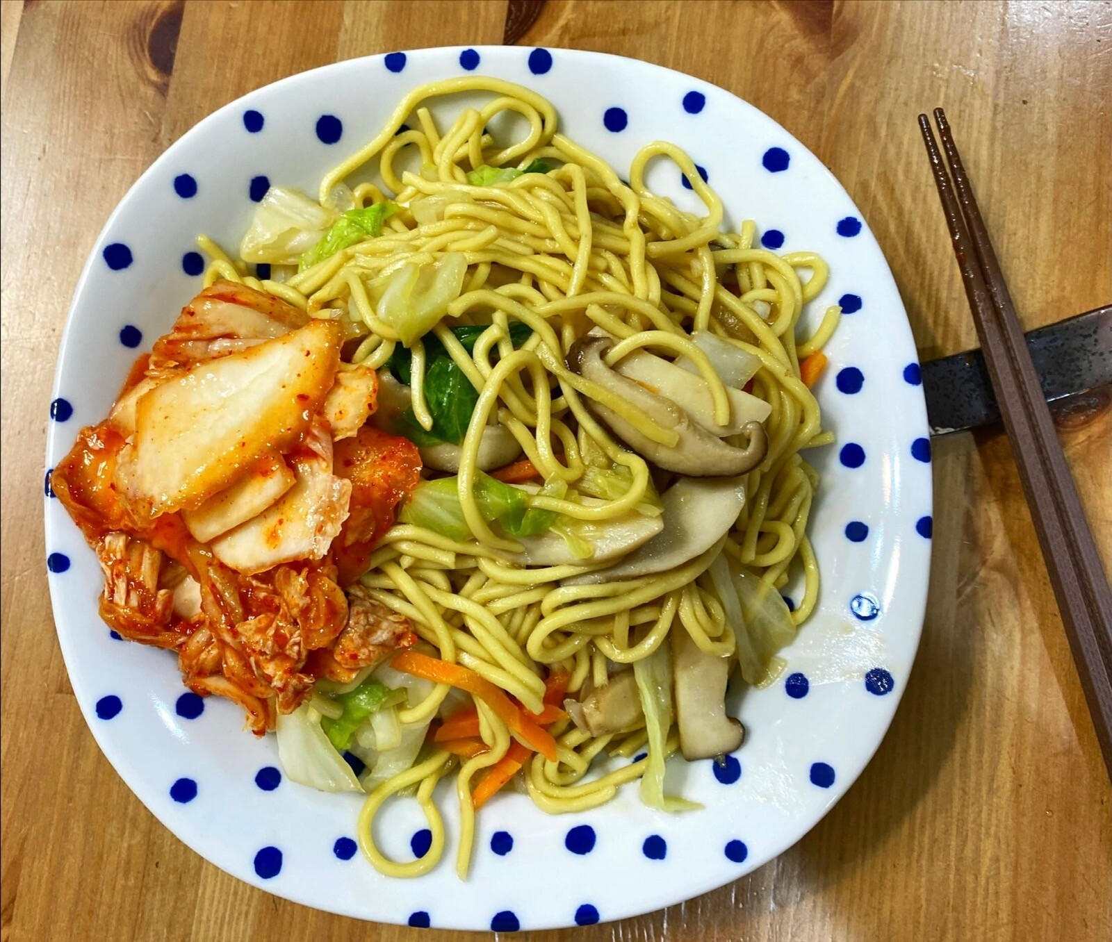 泡菜、和風炒麵