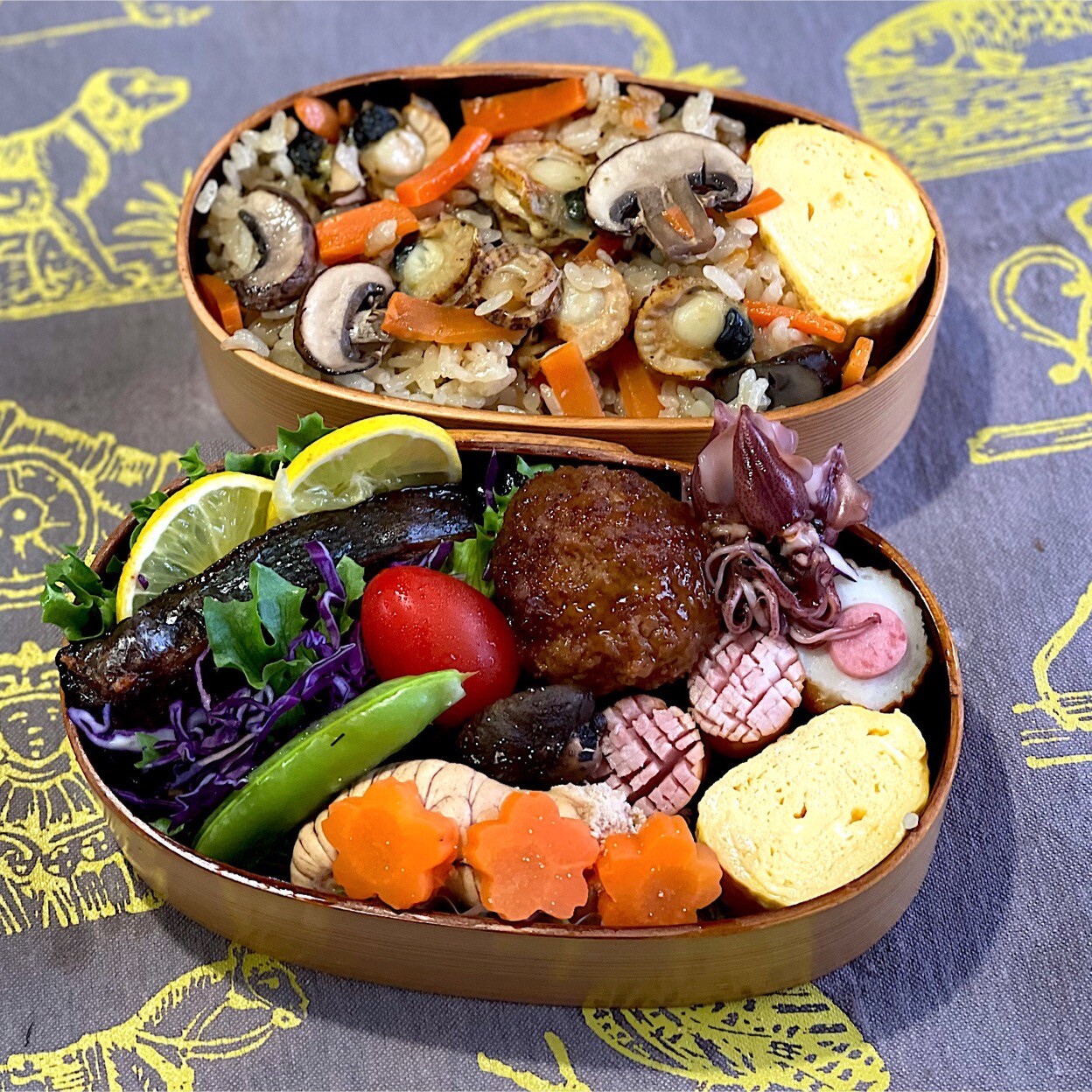 帆立ご飯