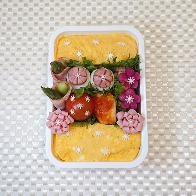 お花弁当