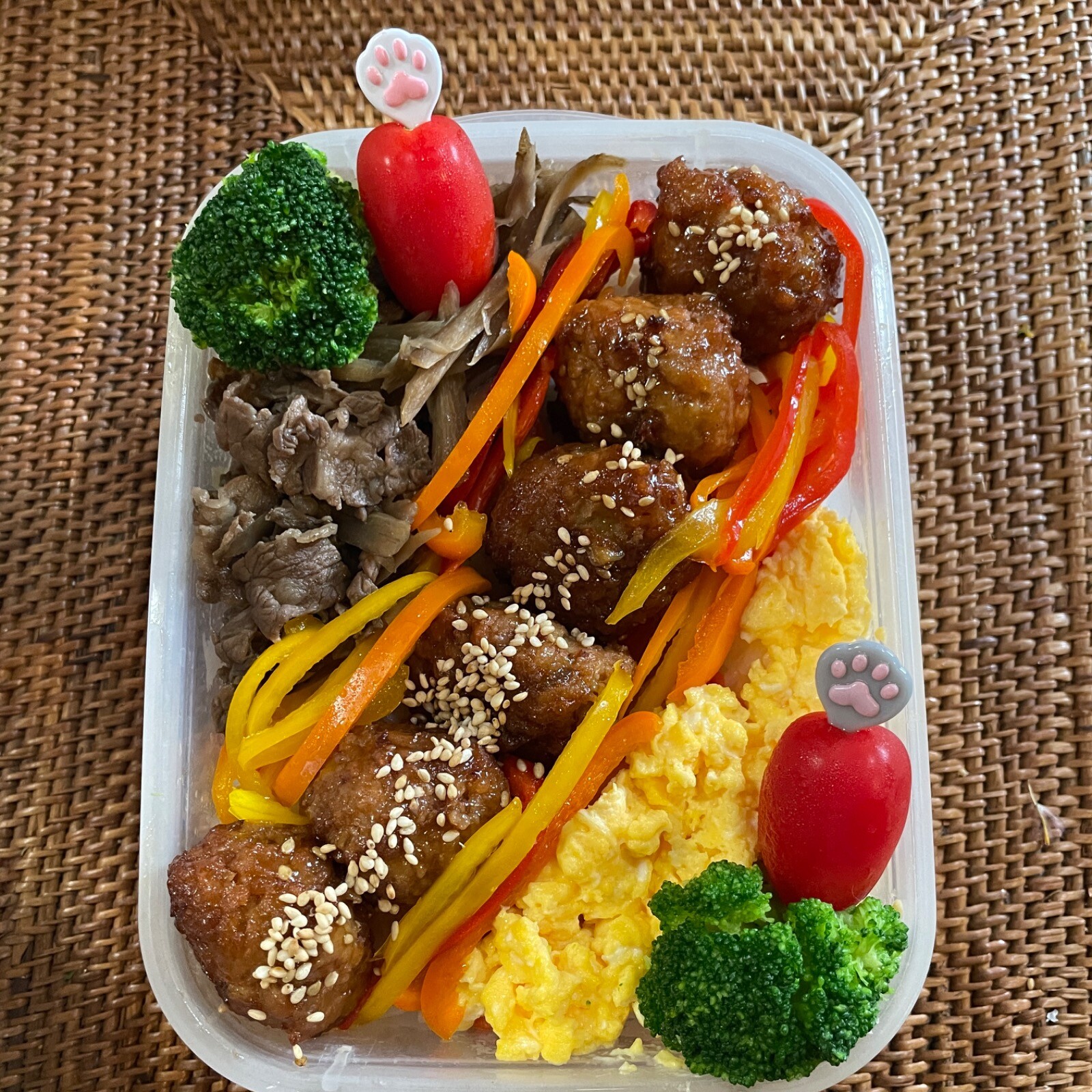 肉団子弁当