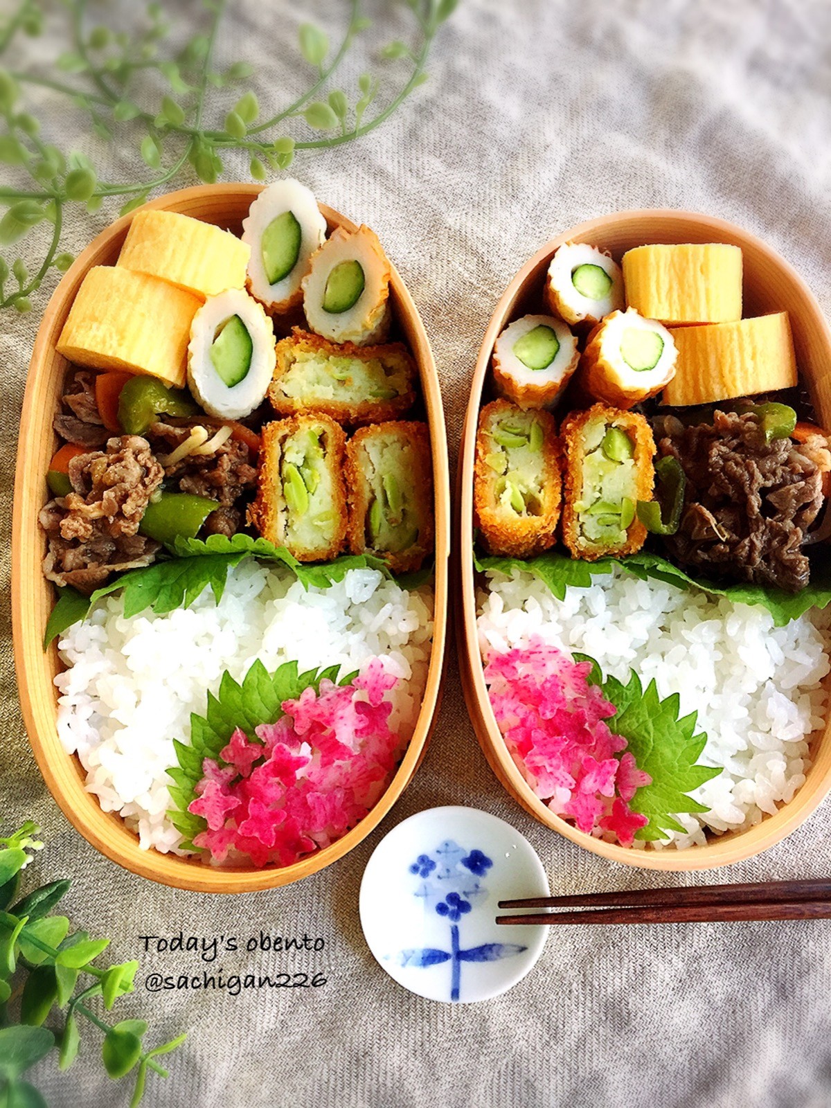 紫陽花弁当
