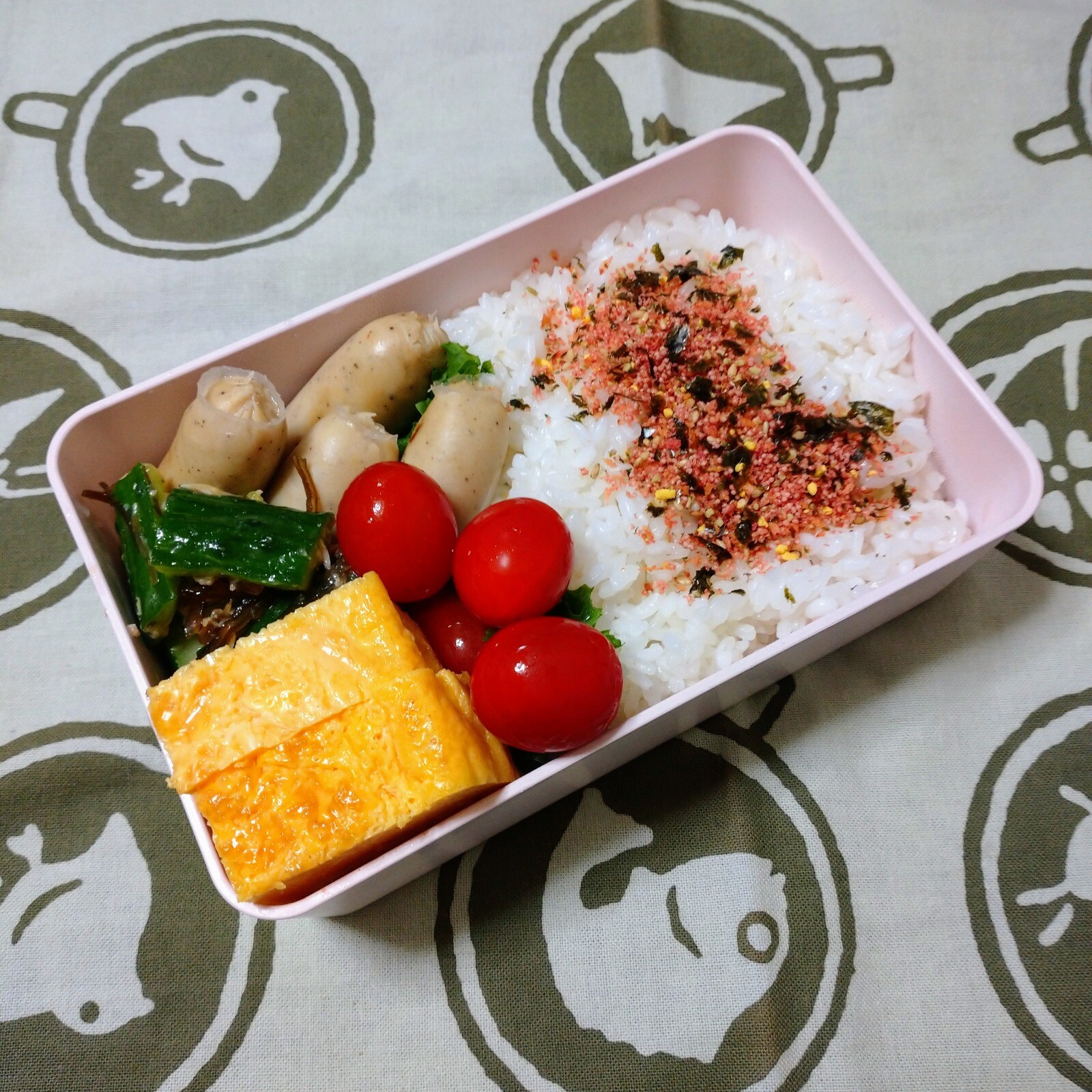 豆腐ソーセージ弁当